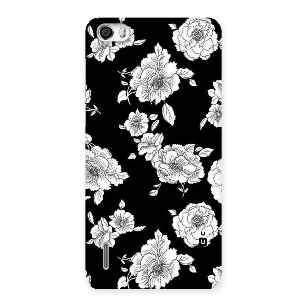 Cool Pattern Flowers Back Case for Honor 6