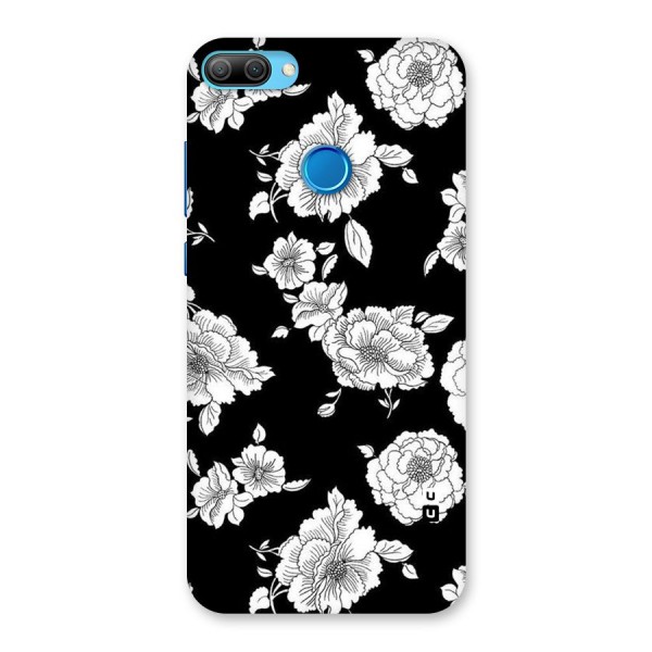 Cool Pattern Flowers Back Case for Honor 9N