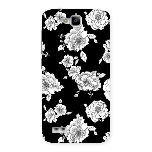 Cool Pattern Flowers Back Case for Honor Holly