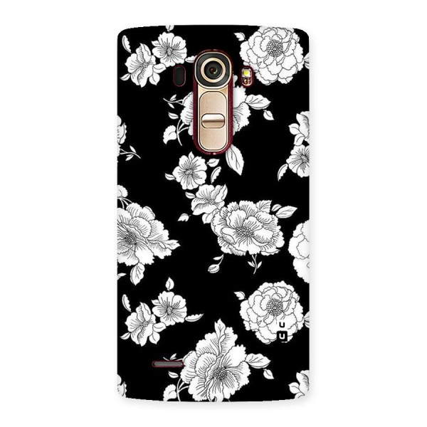 Cool Pattern Flowers Back Case for LG G4
