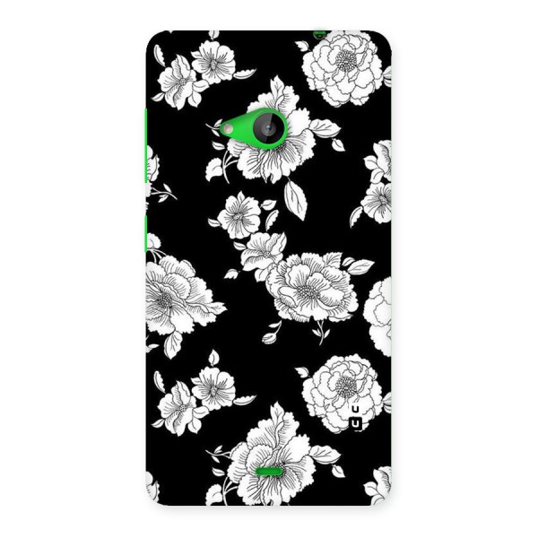 Cool Pattern Flowers Back Case for Lumia 535