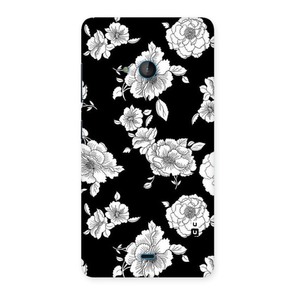 Cool Pattern Flowers Back Case for Lumia 540
