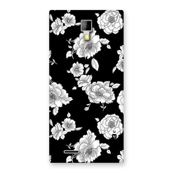 Cool Pattern Flowers Back Case for Micromax Canvas Xpress A99