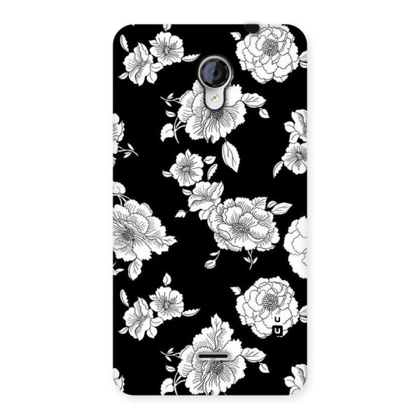 Cool Pattern Flowers Back Case for Micromax Unite 2 A106