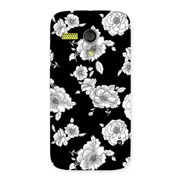 Cool Pattern Flowers Back Case for Moto G