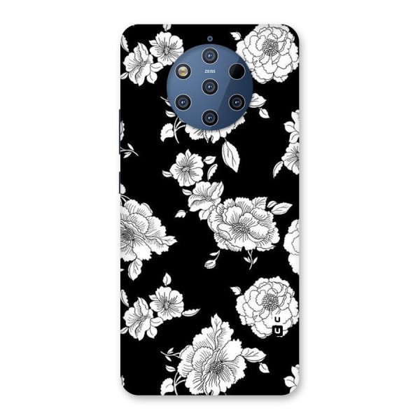 Cool Pattern Flowers Back Case for Nokia 9 PureView