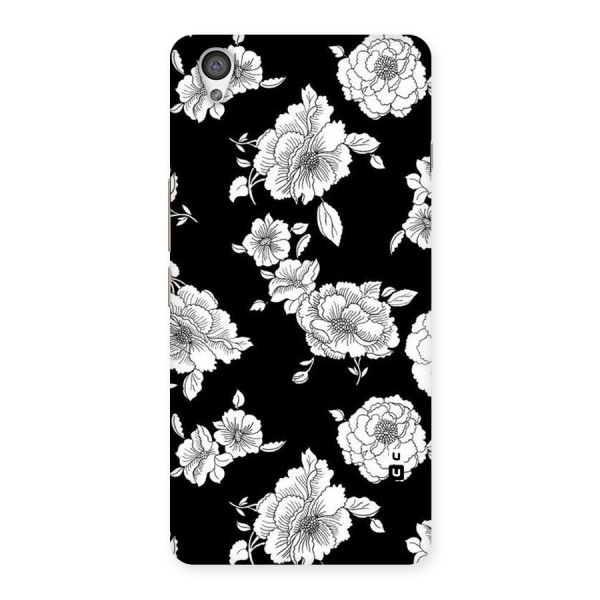 Cool Pattern Flowers Back Case for OnePlus X