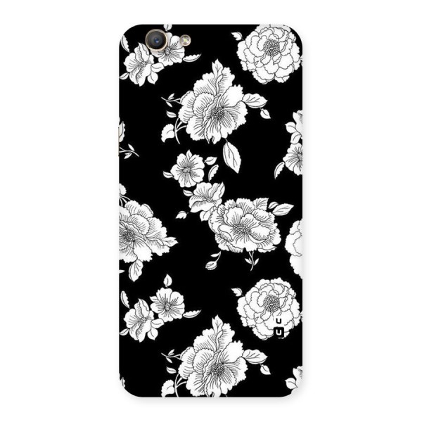 Cool Pattern Flowers Back Case for Oppo A59