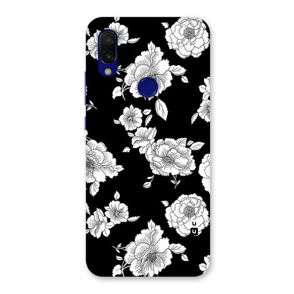 Cool Pattern Flowers Back Case for Redmi 7