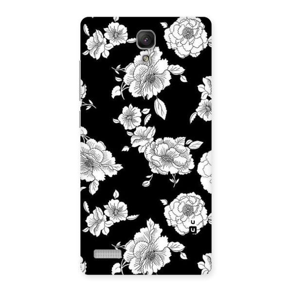 Cool Pattern Flowers Back Case for Redmi Note