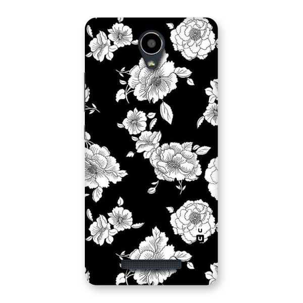 Cool Pattern Flowers Back Case for Redmi Note 2