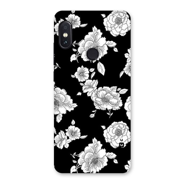 Cool Pattern Flowers Back Case for Redmi Note 5 Pro