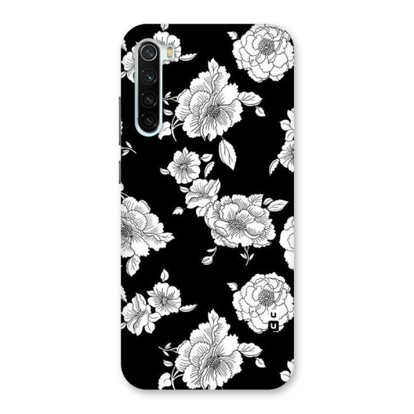 Cool Pattern Flowers Back Case for Redmi Note 8