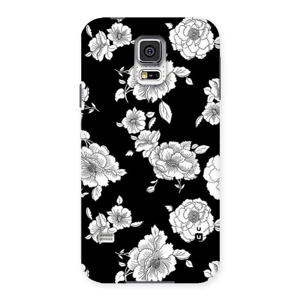 Cool Pattern Flowers Back Case for Samsung Galaxy S5