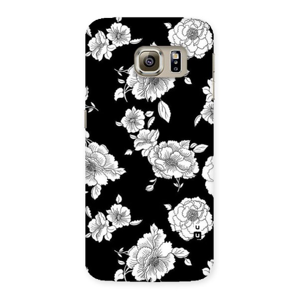 Cool Pattern Flowers Back Case for Samsung Galaxy S6 Edge