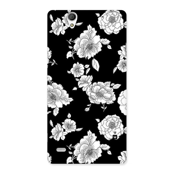 Cool Pattern Flowers Back Case for Sony Xperia C4