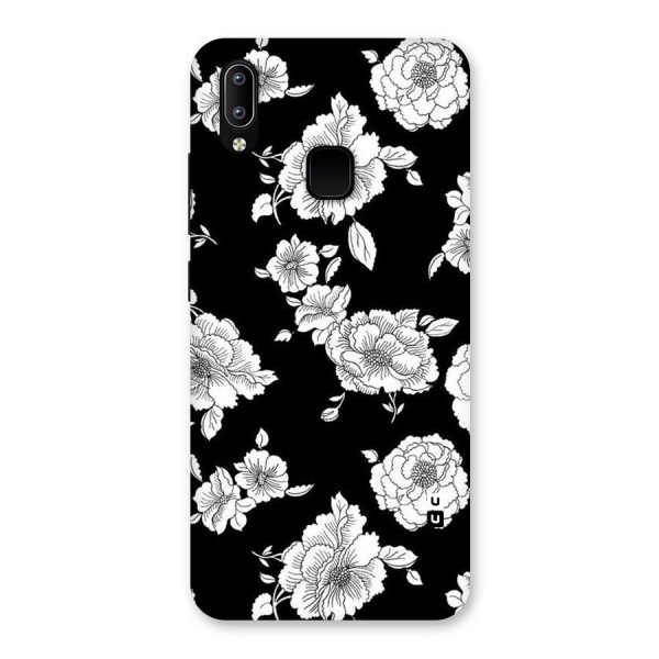 Cool Pattern Flowers Back Case for Vivo Y93
