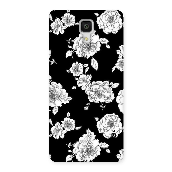 Cool Pattern Flowers Back Case for Xiaomi Mi 4