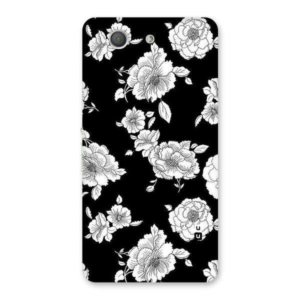 Cool Pattern Flowers Back Case for Xperia Z3 Compact