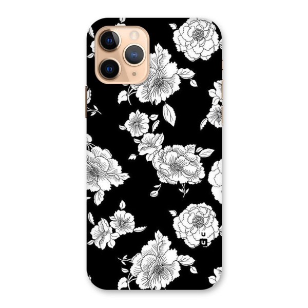 Cool Pattern Flowers Back Case for iPhone 11 Pro
