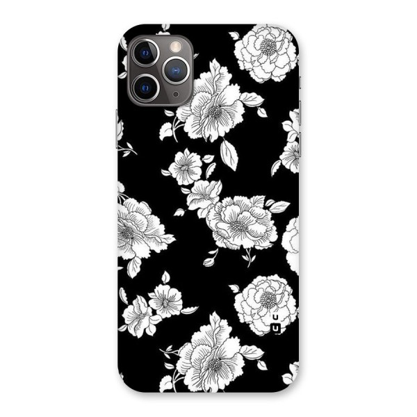 Cool Pattern Flowers Back Case for iPhone 11 Pro Max