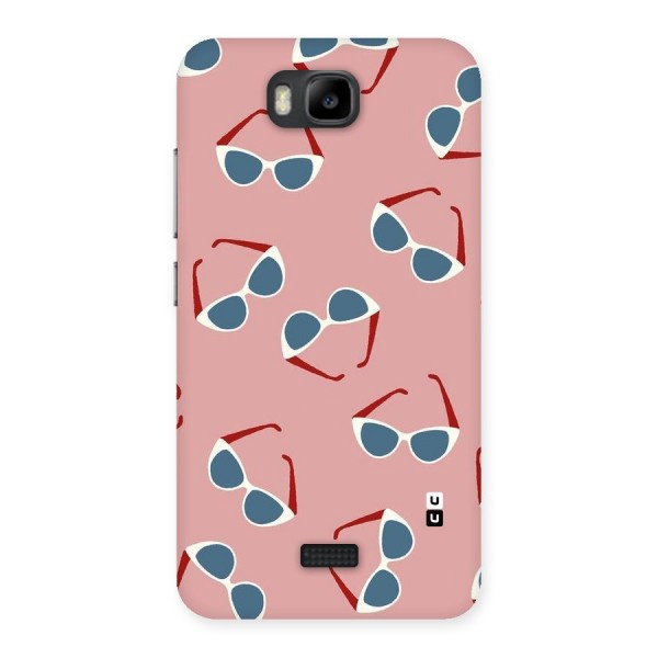 Cool Shades Pattern Back Case for Honor Bee