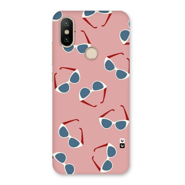 Cool Shades Pattern Back Case for Mi A2