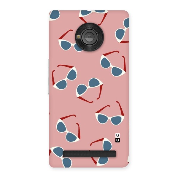 Cool Shades Pattern Back Case for Yu Yunique