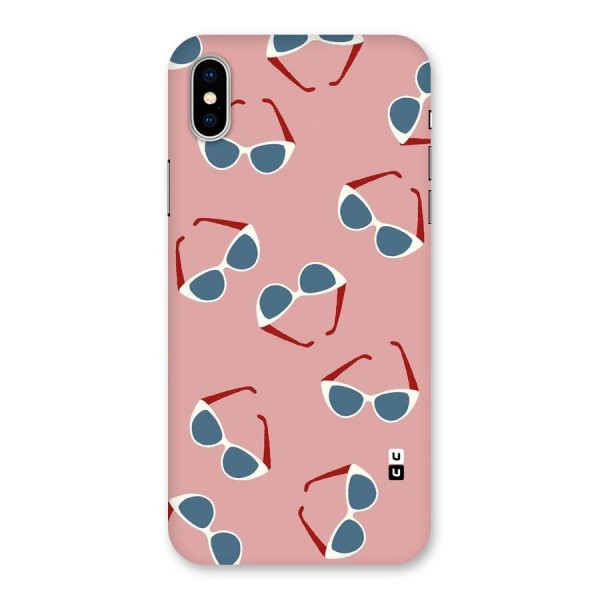 Cool Shades Pattern Back Case for iPhone X