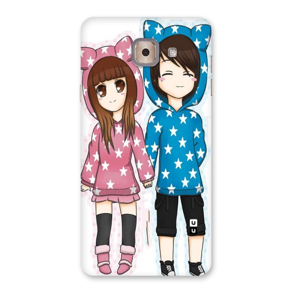 Couple In Stars Back Case for Galaxy J7 Max