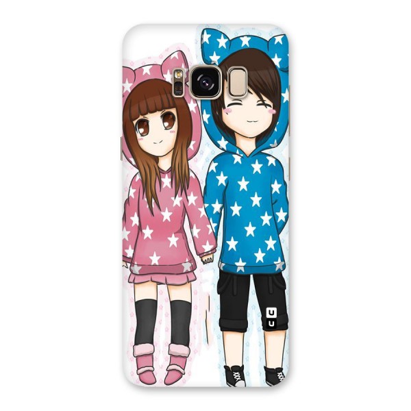 Couple In Stars Back Case for Galaxy S8