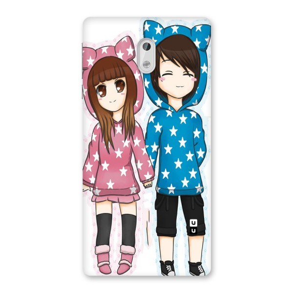 Couple In Stars Back Case for Nokia 3