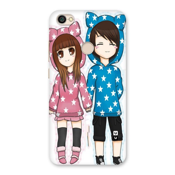 Couple In Stars Back Case for Redmi Y1 2017