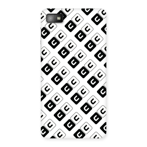 CoversCart Diagonal Banner Back Case for Blackberry Z10