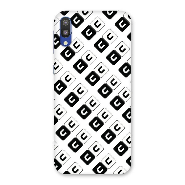 CoversCart Diagonal Banner Back Case for Galaxy M10