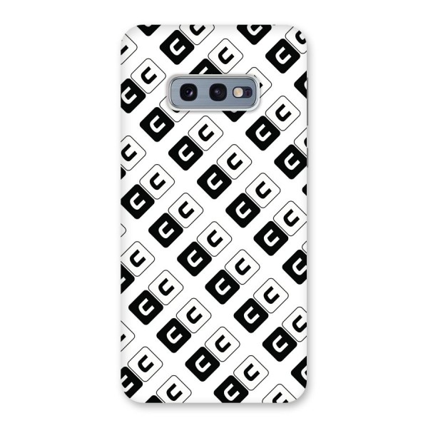 CoversCart Diagonal Banner Back Case for Galaxy S10e