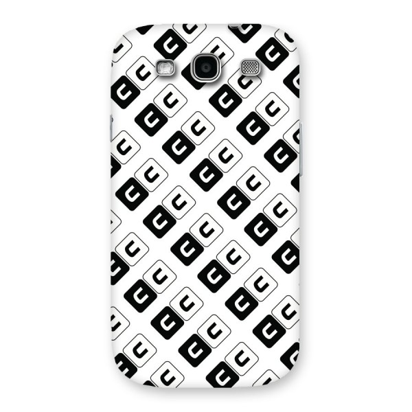 CoversCart Diagonal Banner Back Case for Galaxy S3