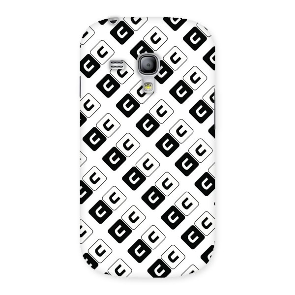 CoversCart Diagonal Banner Back Case for Galaxy S3 Mini