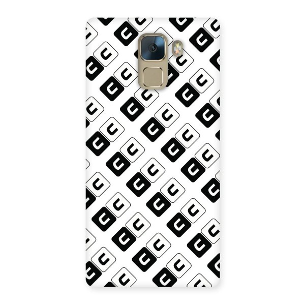 CoversCart Diagonal Banner Back Case for Huawei Honor 7
