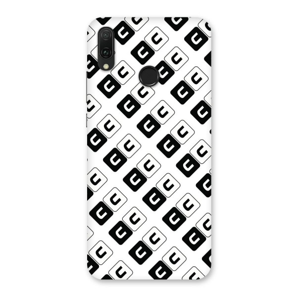 CoversCart Diagonal Banner Back Case for Huawei Y9 (2019)