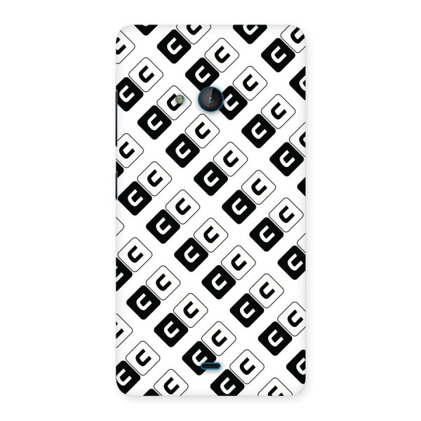 CoversCart Diagonal Banner Back Case for Lumia 540