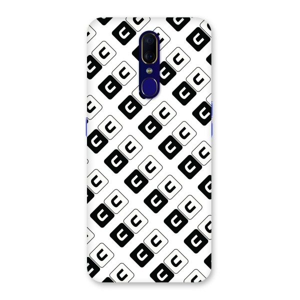 CoversCart Diagonal Banner Back Case for Oppo A9