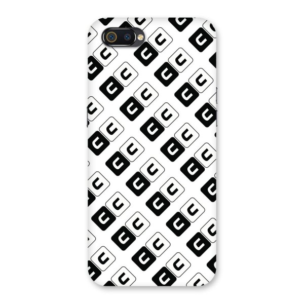 CoversCart Diagonal Banner Back Case for Realme C2