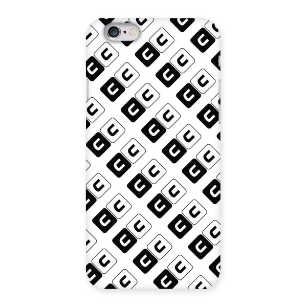 CoversCart Diagonal Banner Back Case for iPhone 6 6S
