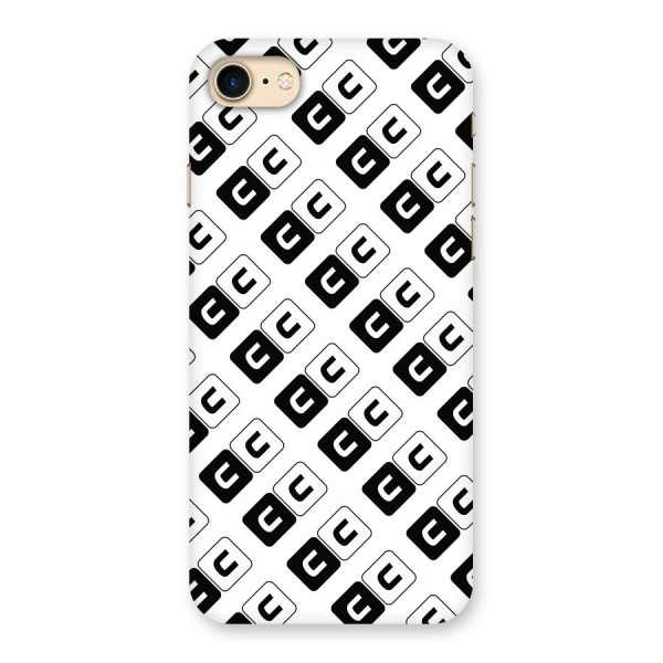 CoversCart Diagonal Banner Back Case for iPhone 7