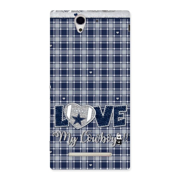 Cowboy Love Back Case for Sony Xperia C3