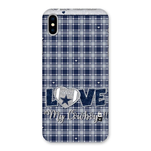 Cowboy Love Back Case for iPhone X