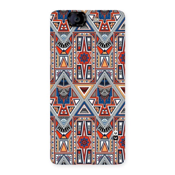 Creative Aztec Art Back Case for Canvas Knight A350