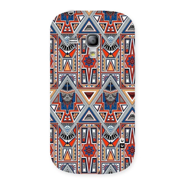 Creative Aztec Art Back Case for Galaxy S3 Mini