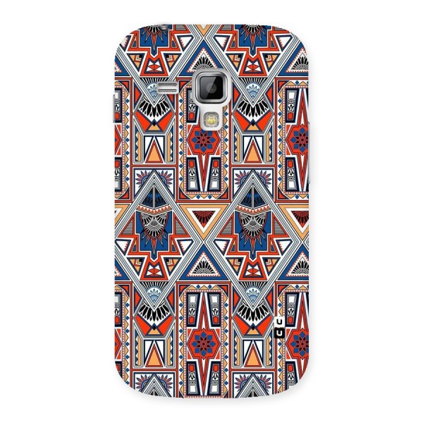 Creative Aztec Art Back Case for Galaxy S Duos